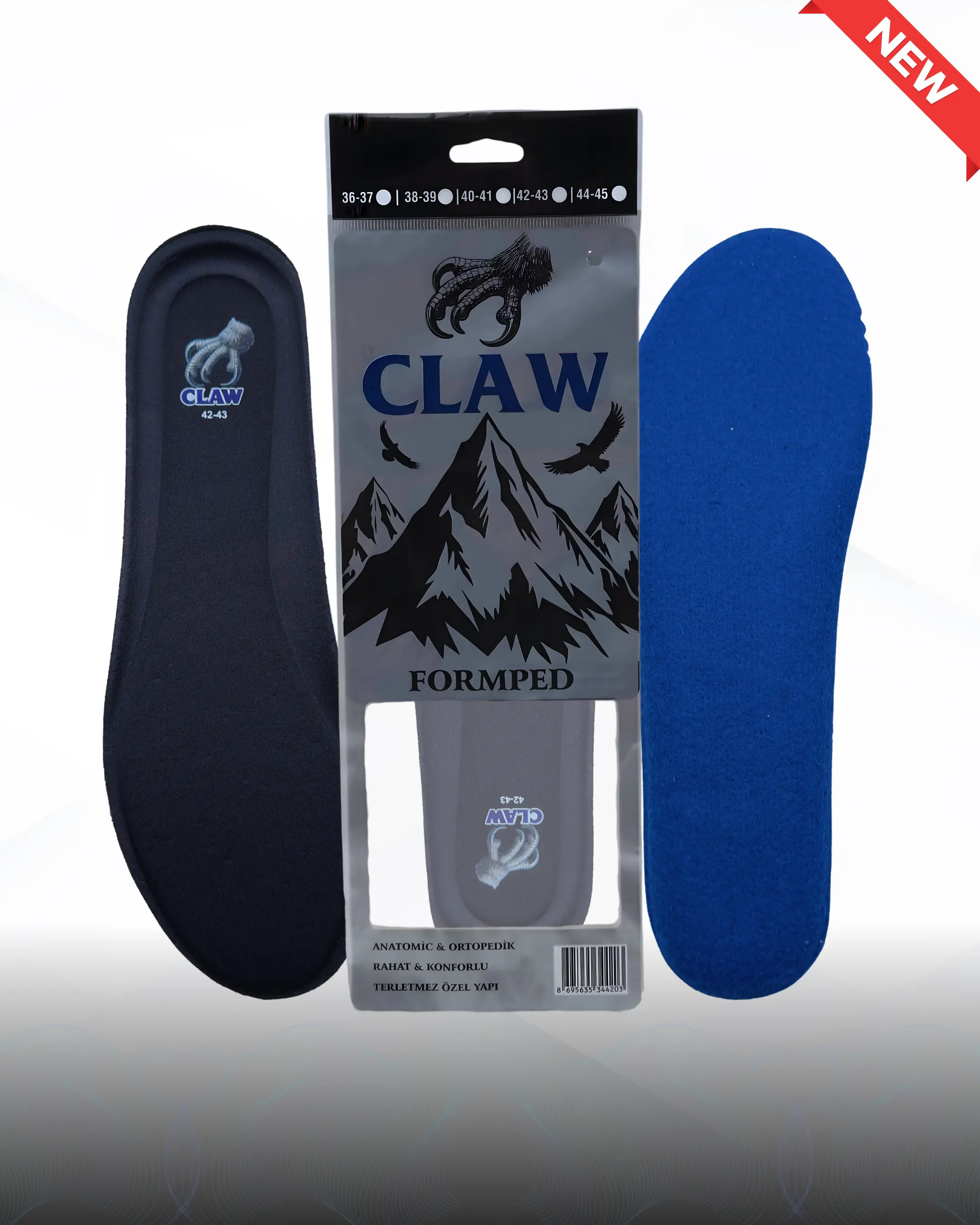 Claw Formped Tabanlık