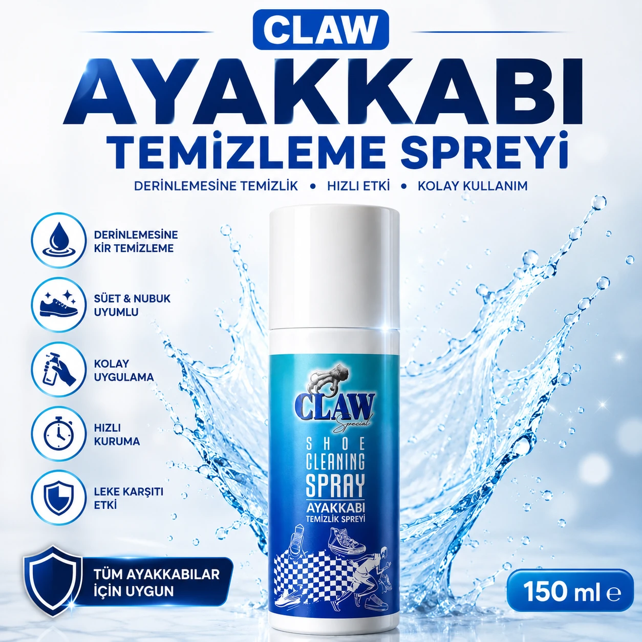 Claw Special Ayakkabı Temizleme Spreyi
